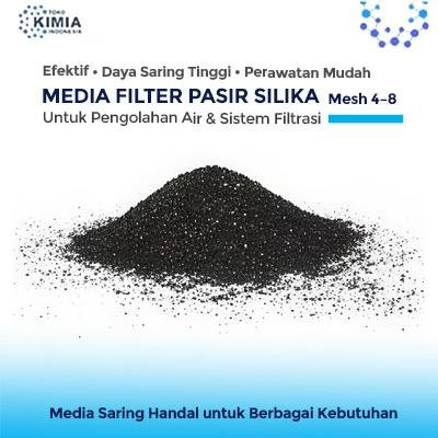 Media Filter Pasir Silika Mesh 4-8 25Kg